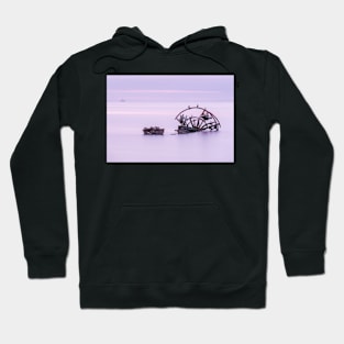 Wreck of the Ozone late evening Hoodie